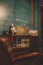 Brown Vintage Television