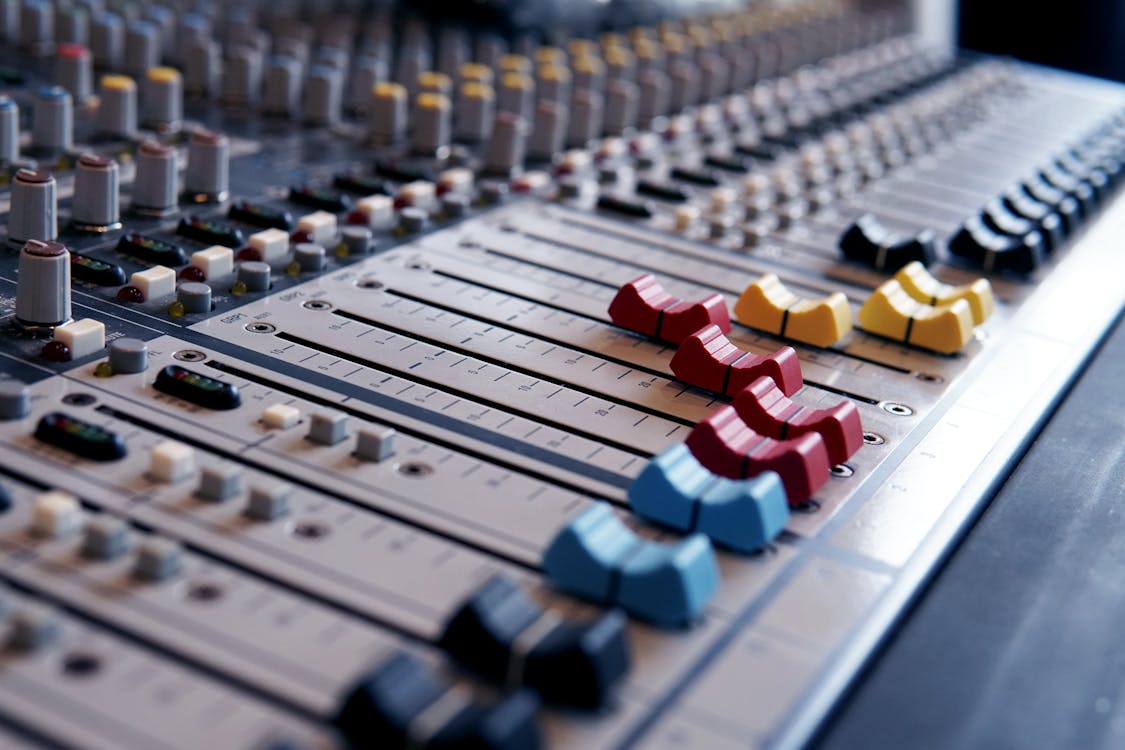 Sound Operator Console · Free Stock Photo