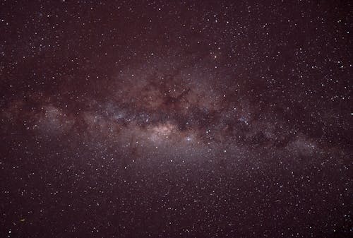 Free The Milky Way Galaxy Across the Night Sky  Stock Photo