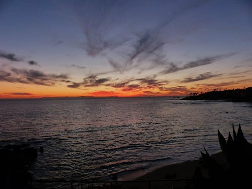 Free stock photo of beach, evening sky, sea