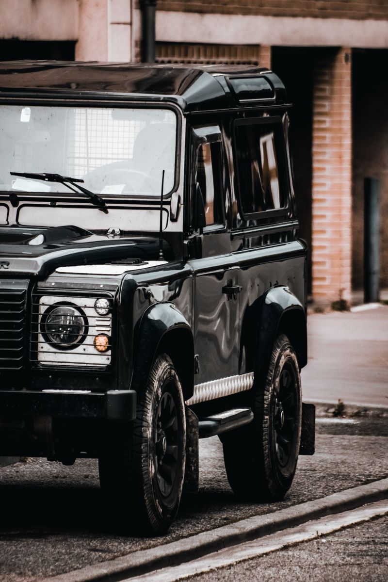 Executive black SUV