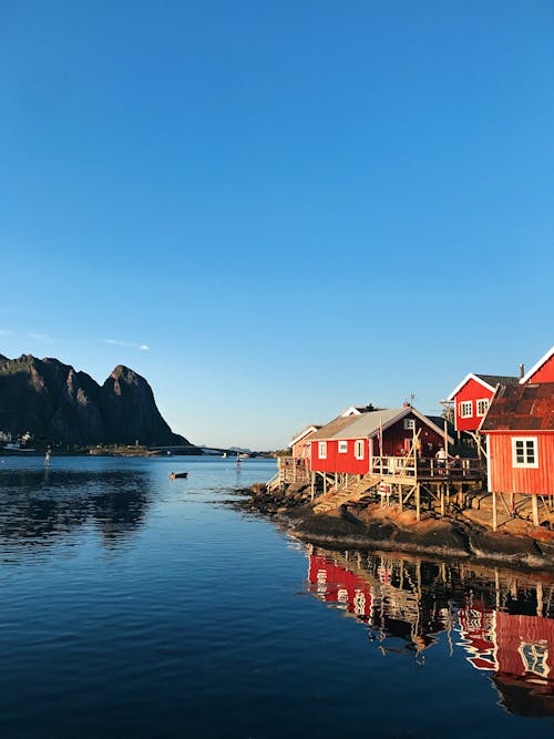 Red House in Norway Village