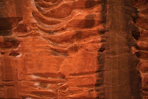 Brown Rock Formation