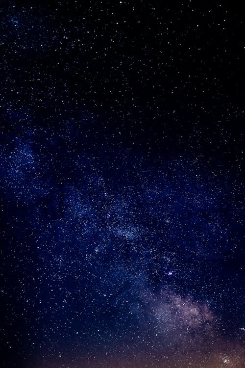 Cluster of Stars on Night Sky