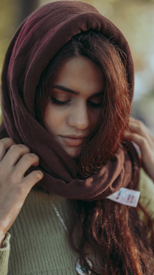 A Woman wearing Headscarf