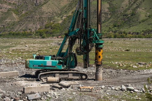 Kostenloses Stock Foto zu bulldozer, industrie, laster