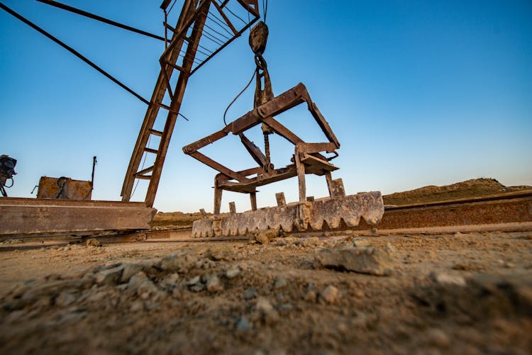 Bulldozer On Construction Site