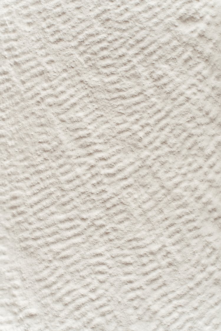 White Textile In Close Up View