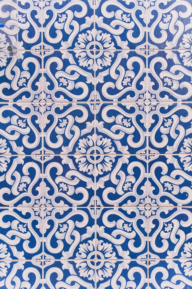 Close Up Photo Of A Tiled Wall