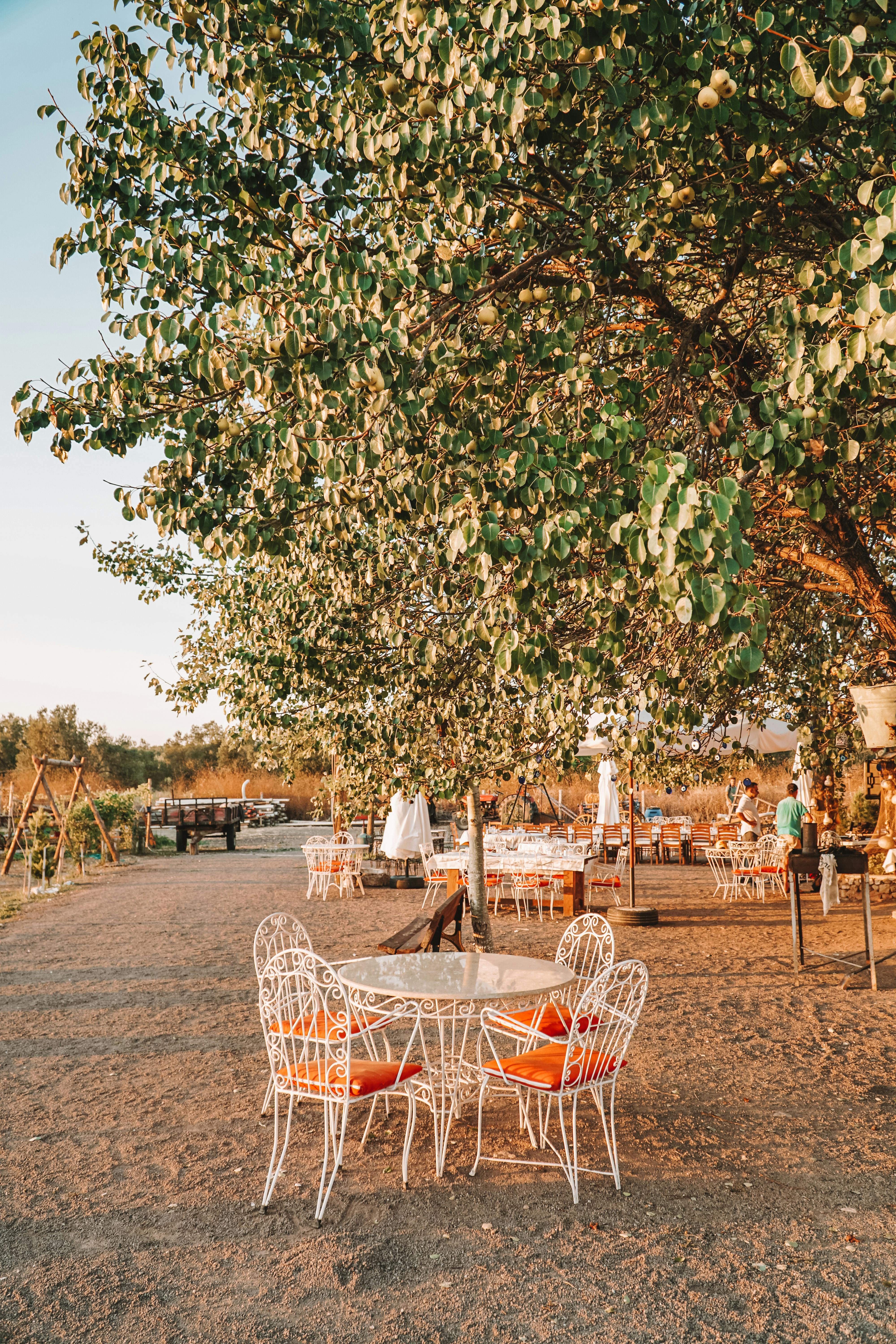 Gazebo table and discount chairs