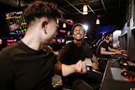 Men Playing Computer Games