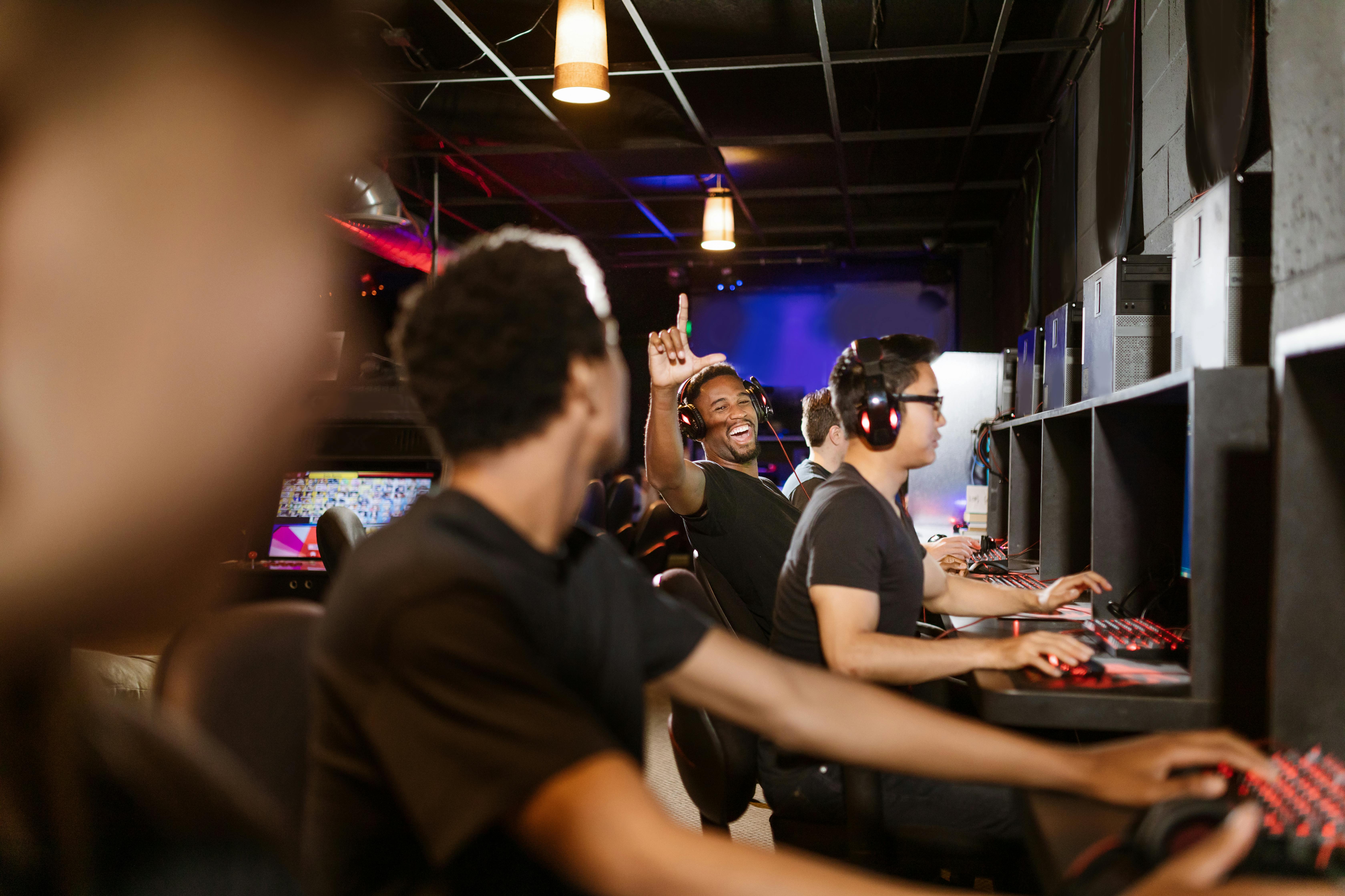 Man Playing Computer Game · Free Stock Photo