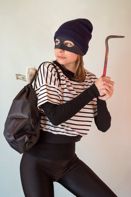 Free A Woman doing Robbery Stock Photo