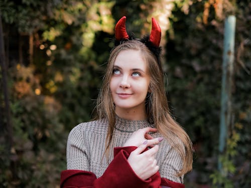 Beautiful Woman Wearing Hairband