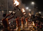 People in Yellow and White Suit Holding Fire Hose