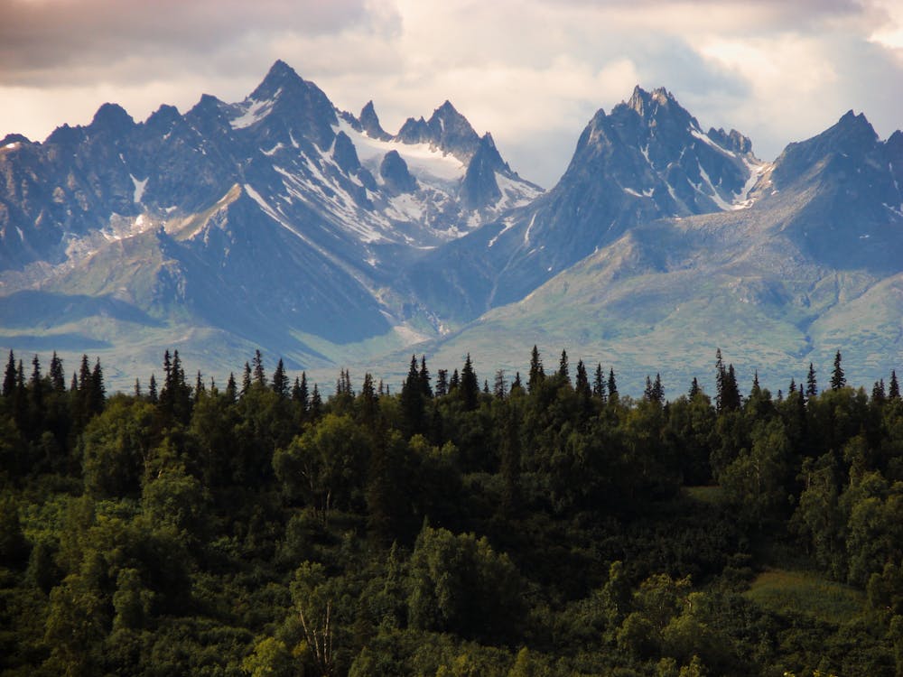 Fotobanka s bezplatnými fotkami na tému Aljaška, hory, krajina