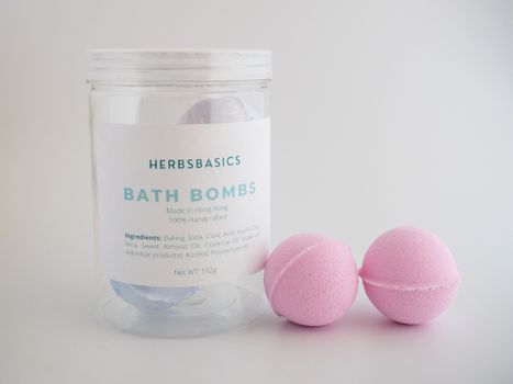 Pink Bath Bombs