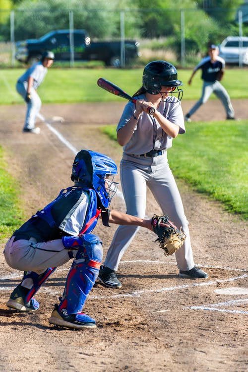 People Playing Baseball