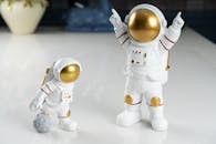 Astronauts Figures on Table