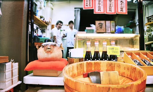 Free stock photo of fish, fish market, japan