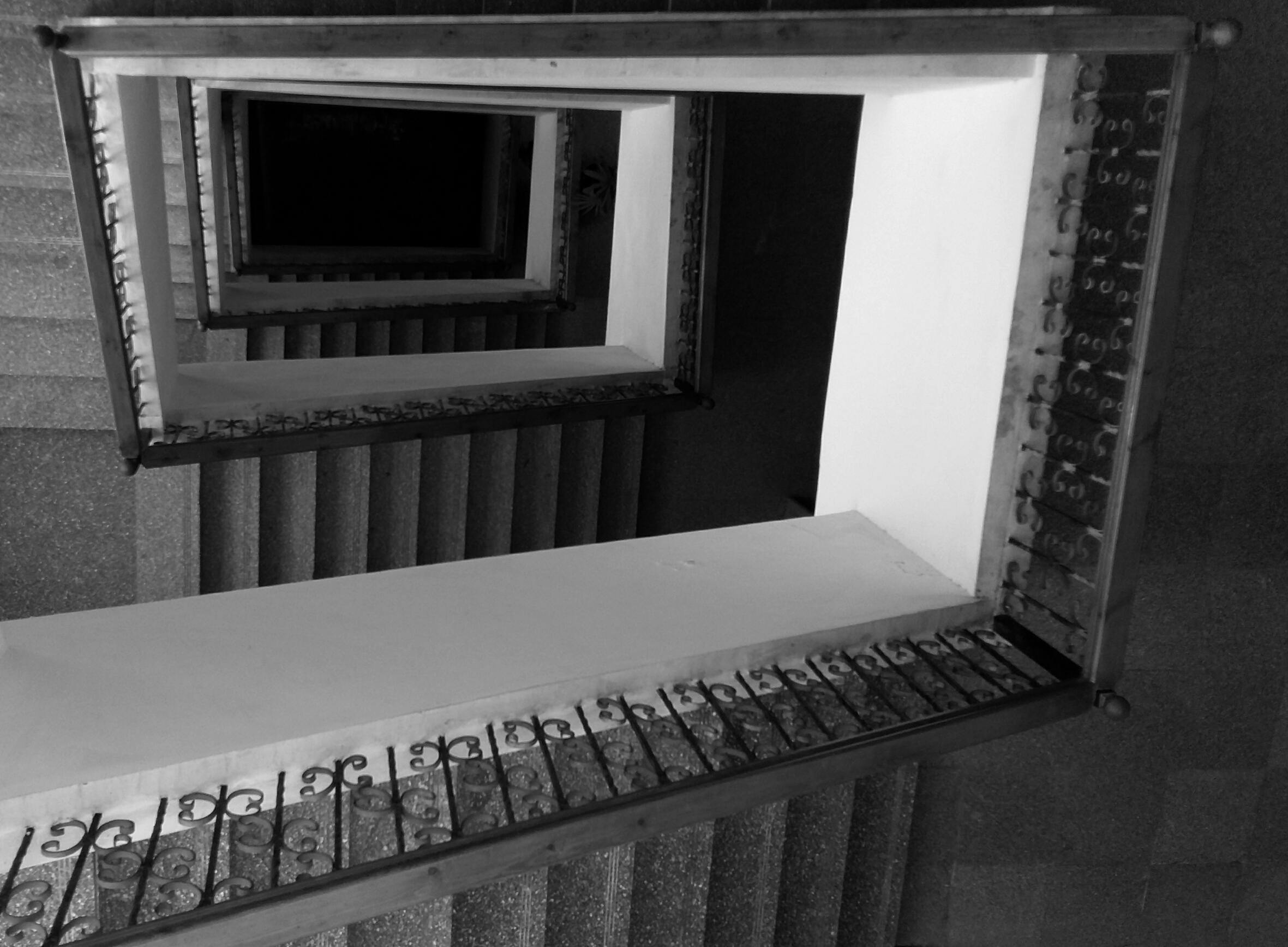 Free stock photo of black and white, stairs
