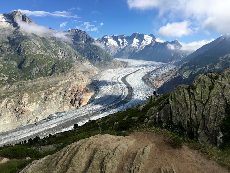 
The Jungfrau Aletsch In Switzerland