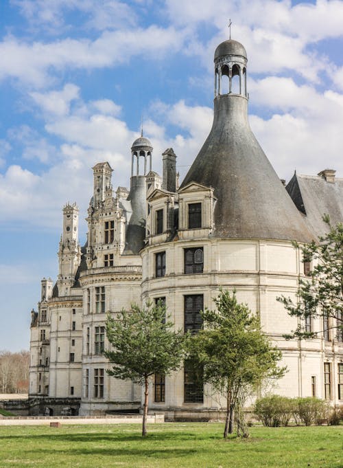 Close-up of the Château de Chambord