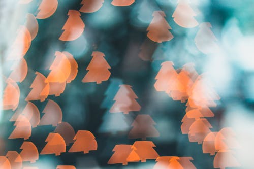 Bokeh Photography of Orange Lights