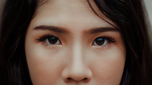 Free Close-Up Photography of a Woman Stock Photo