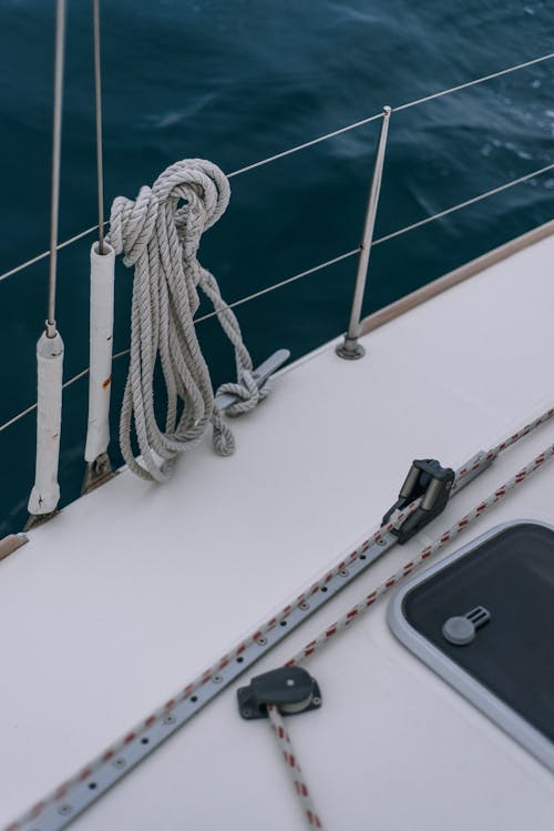 デッキ, ボート, ロープの無料の写真素材