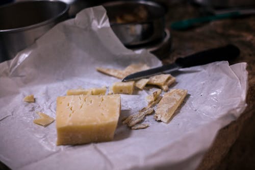 Free Sliced Yellow Cheese Stock Photo