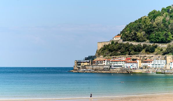 
A View of the Beach of La Concha