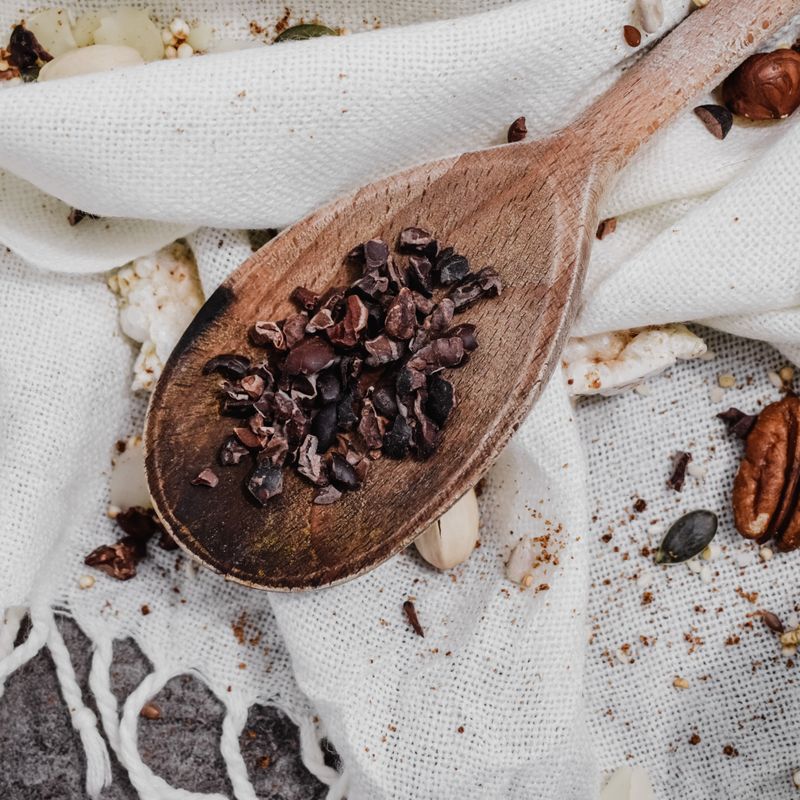 Cacao Nibs Queso Fresco Milkshake