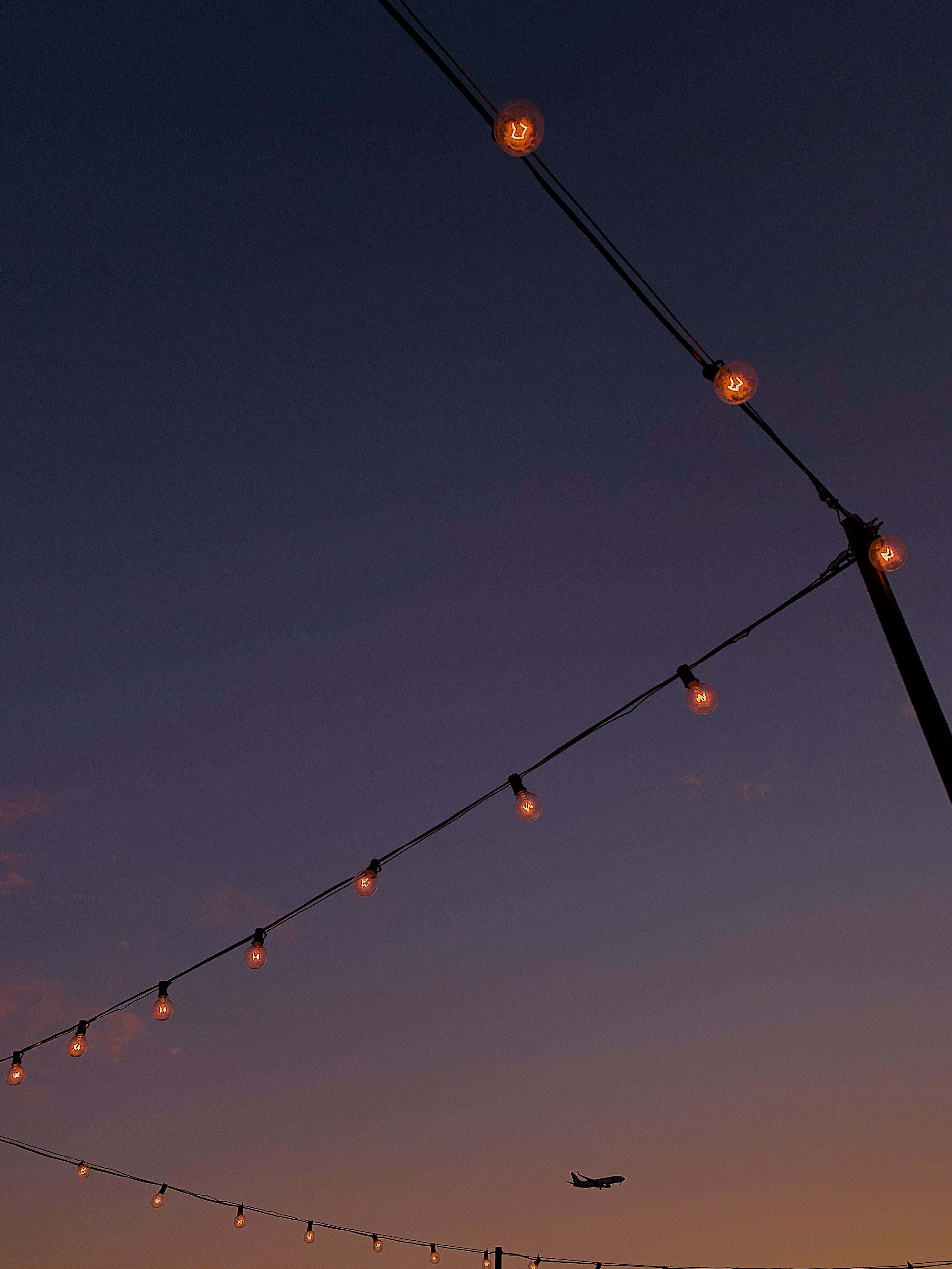 A Heart-Shaped String Under the Starry Sky · Free Stock Photo