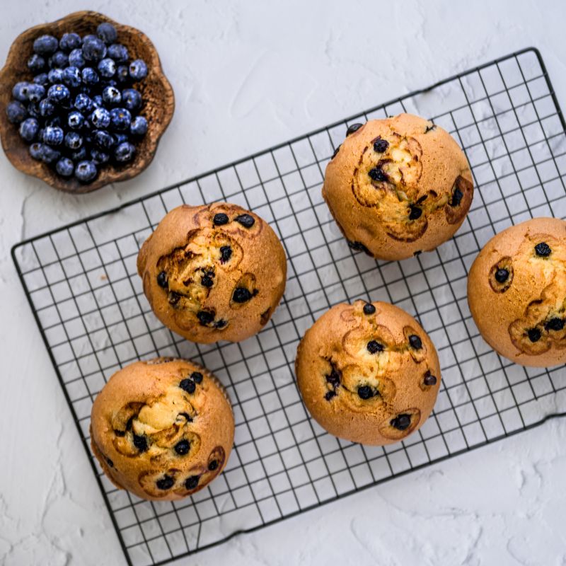 Blueberry Yogurt Muffins