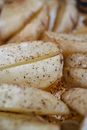 Close-Up Shot of Potato Wedges