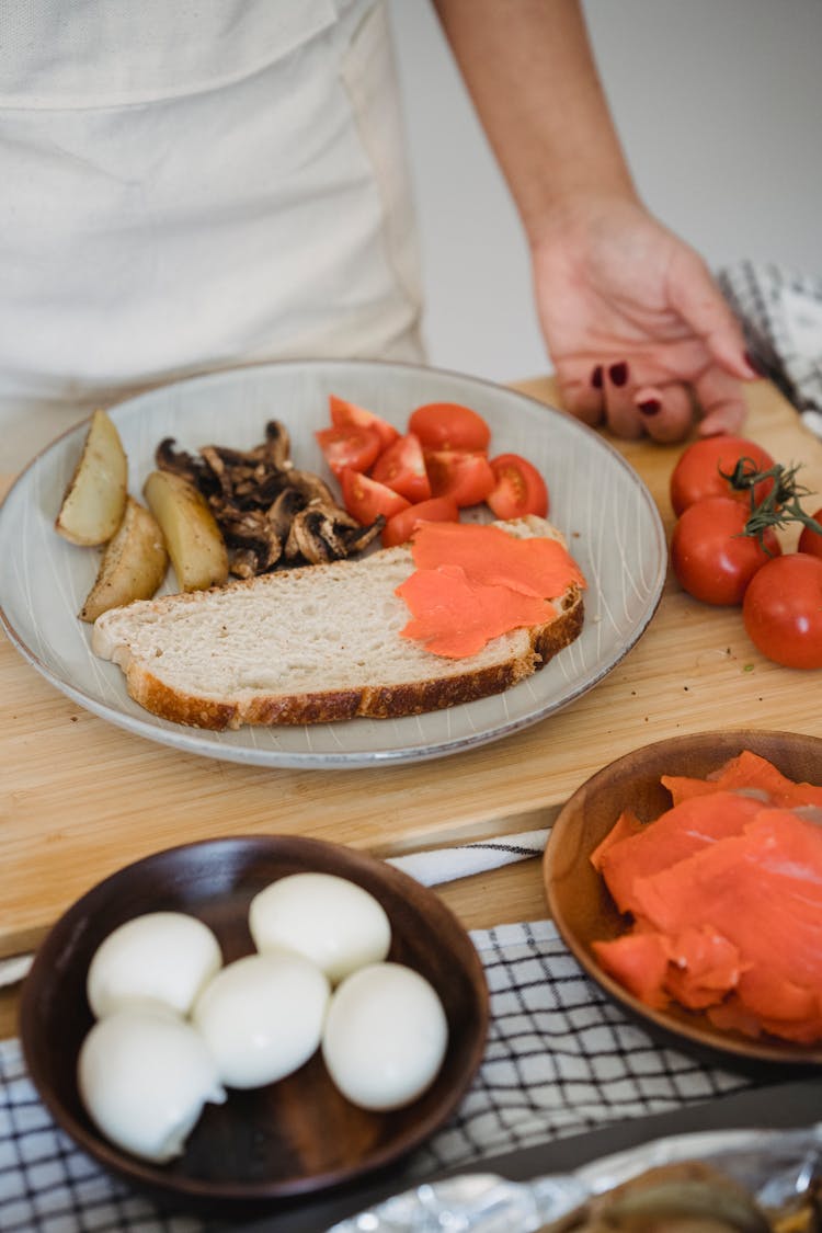 Woman Preparing Healthy Breakfast