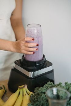 Blended Smoothie Snack