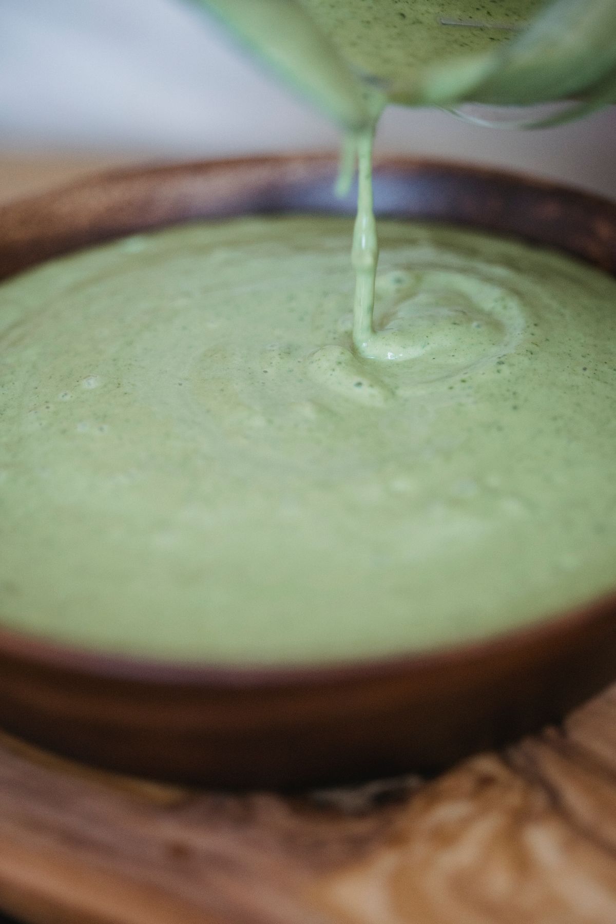 Vinaigrette crémeuse à l'avocat et au cidre