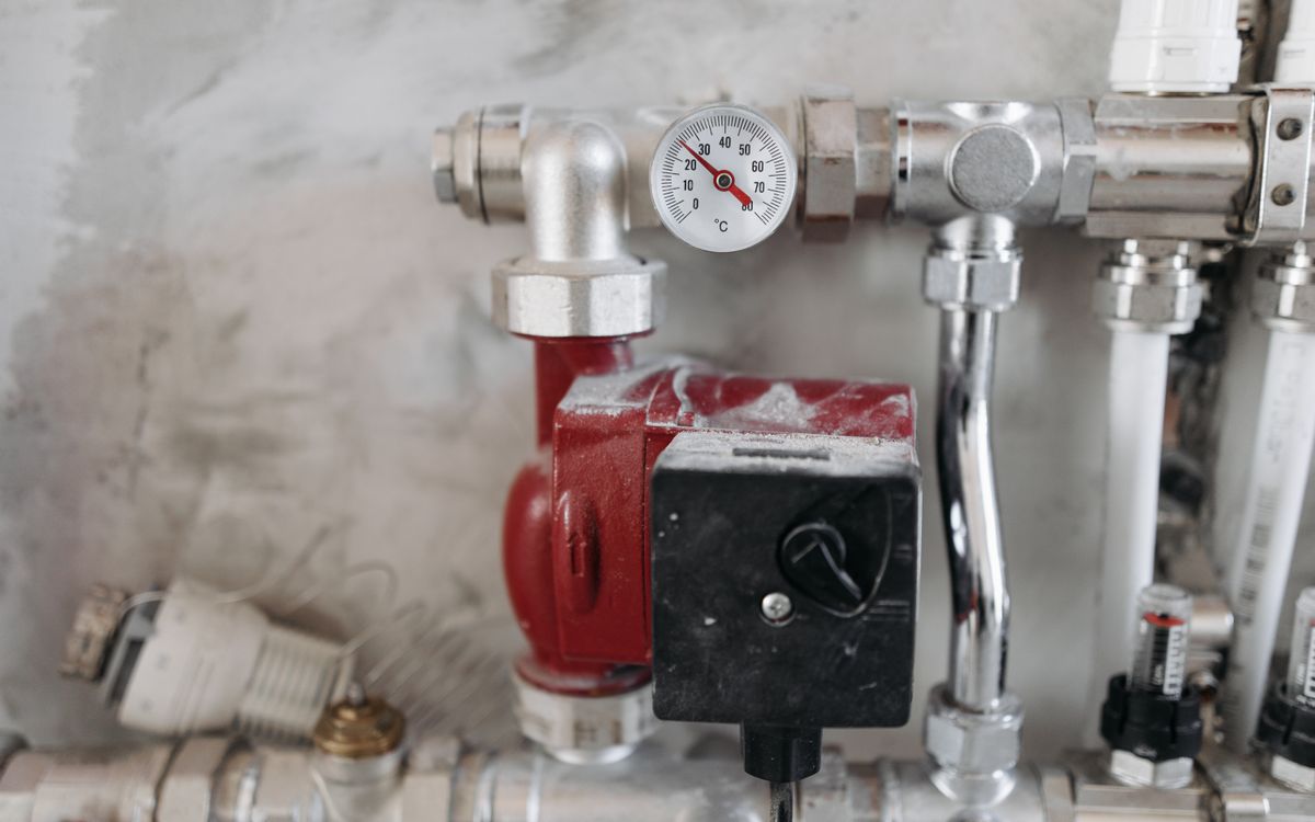 Fire pump in service
