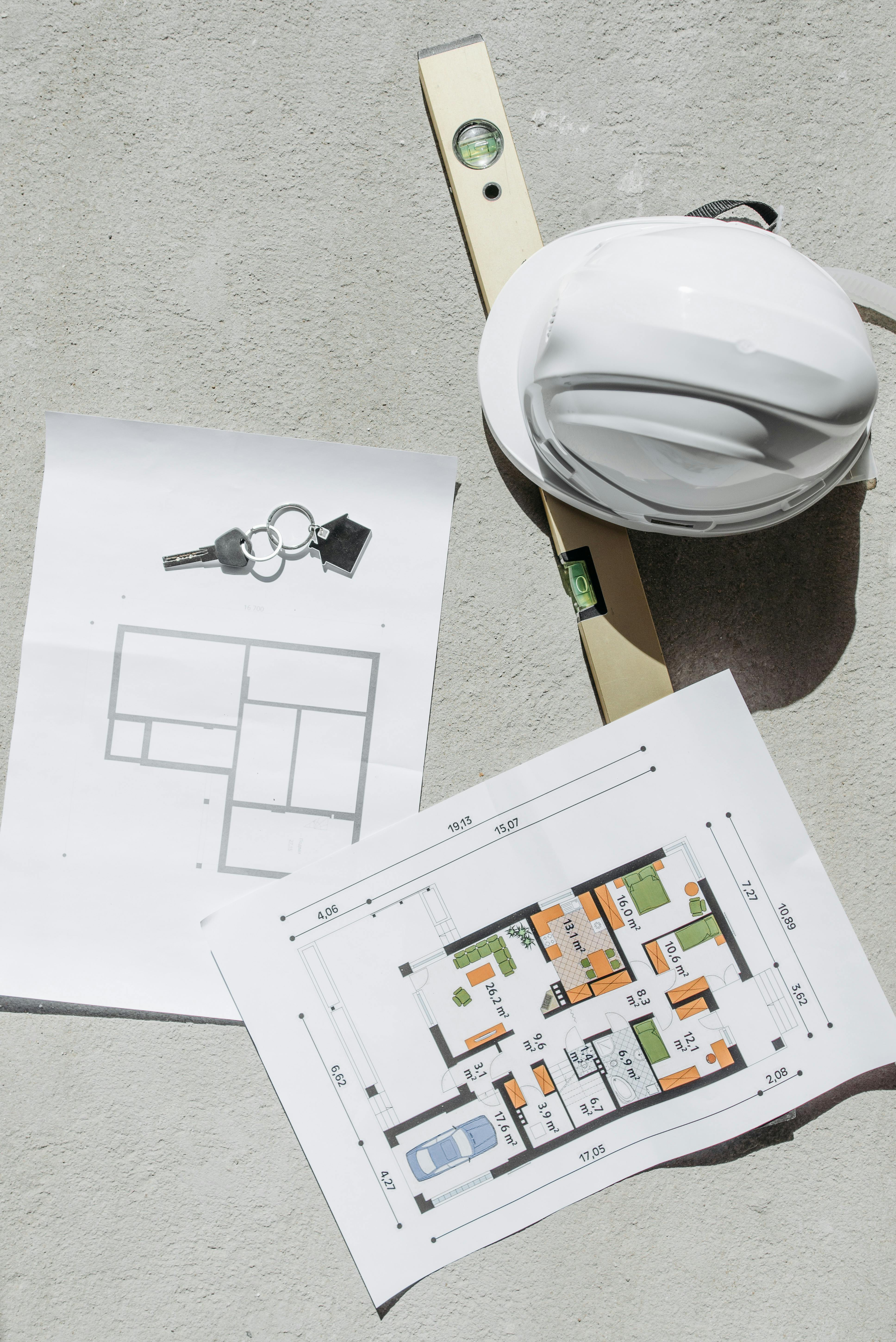 Floor Plan Ideas. Floorplan. Floorplanner Stock Illustration