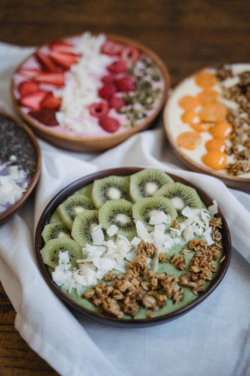 Fruits in Bowls