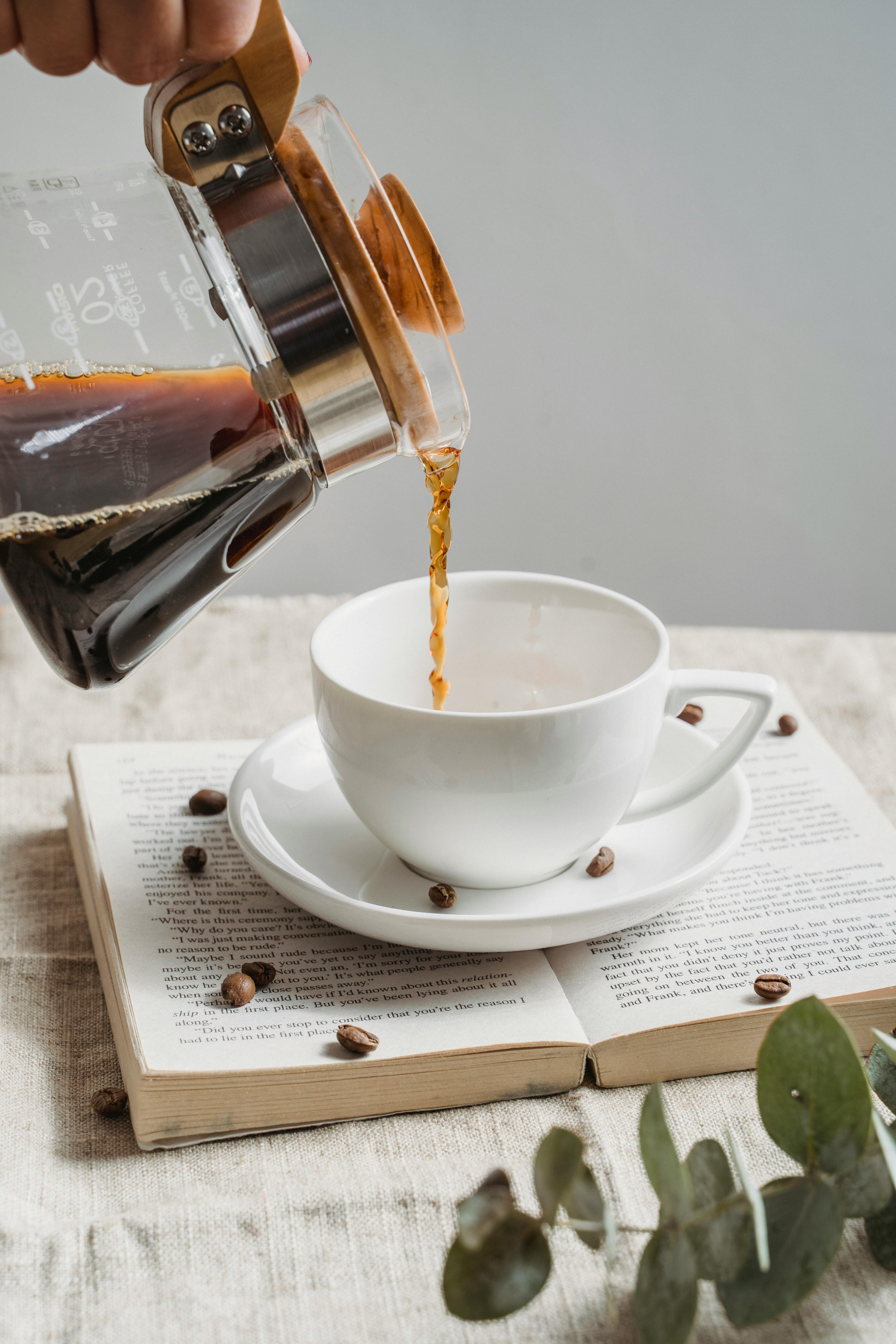 Clear Glass Cup With Black Coffee · Free Stock Photo