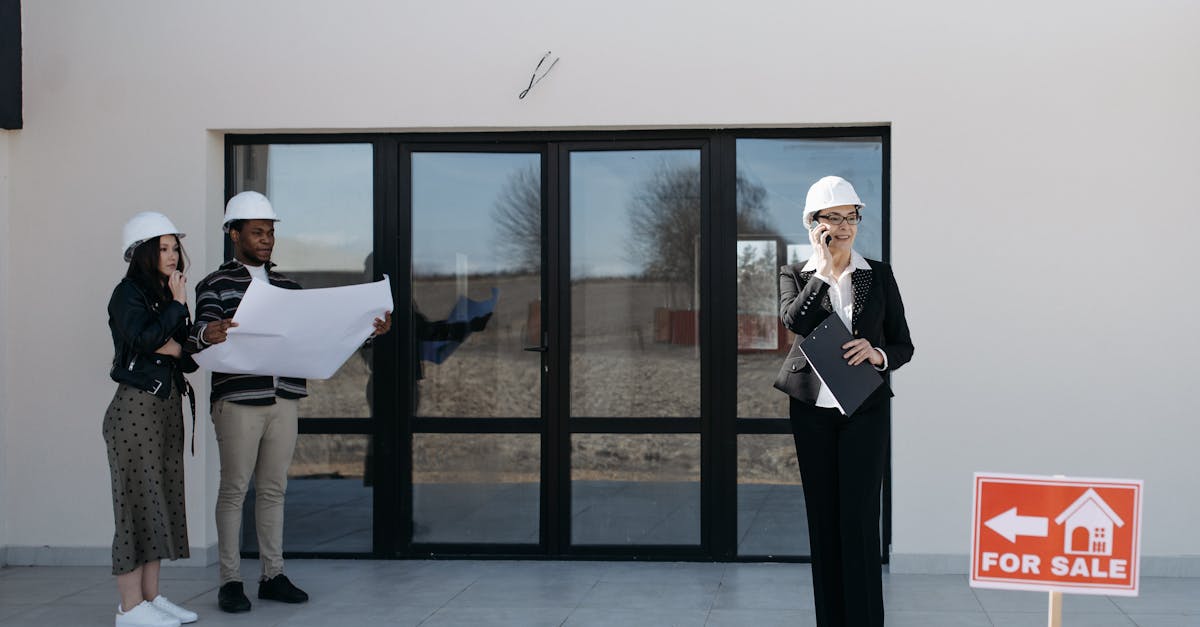 Detached House With A For Sale Sign, Showing A Person Contemplating The Decision While Reviewing Inspection Reports