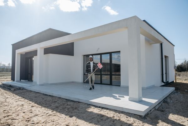 Home under construction in Palm Bay