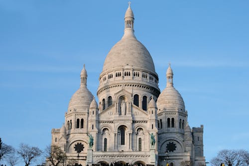 Basilica of the Sacred Heart of Jesus Under Blue Sky