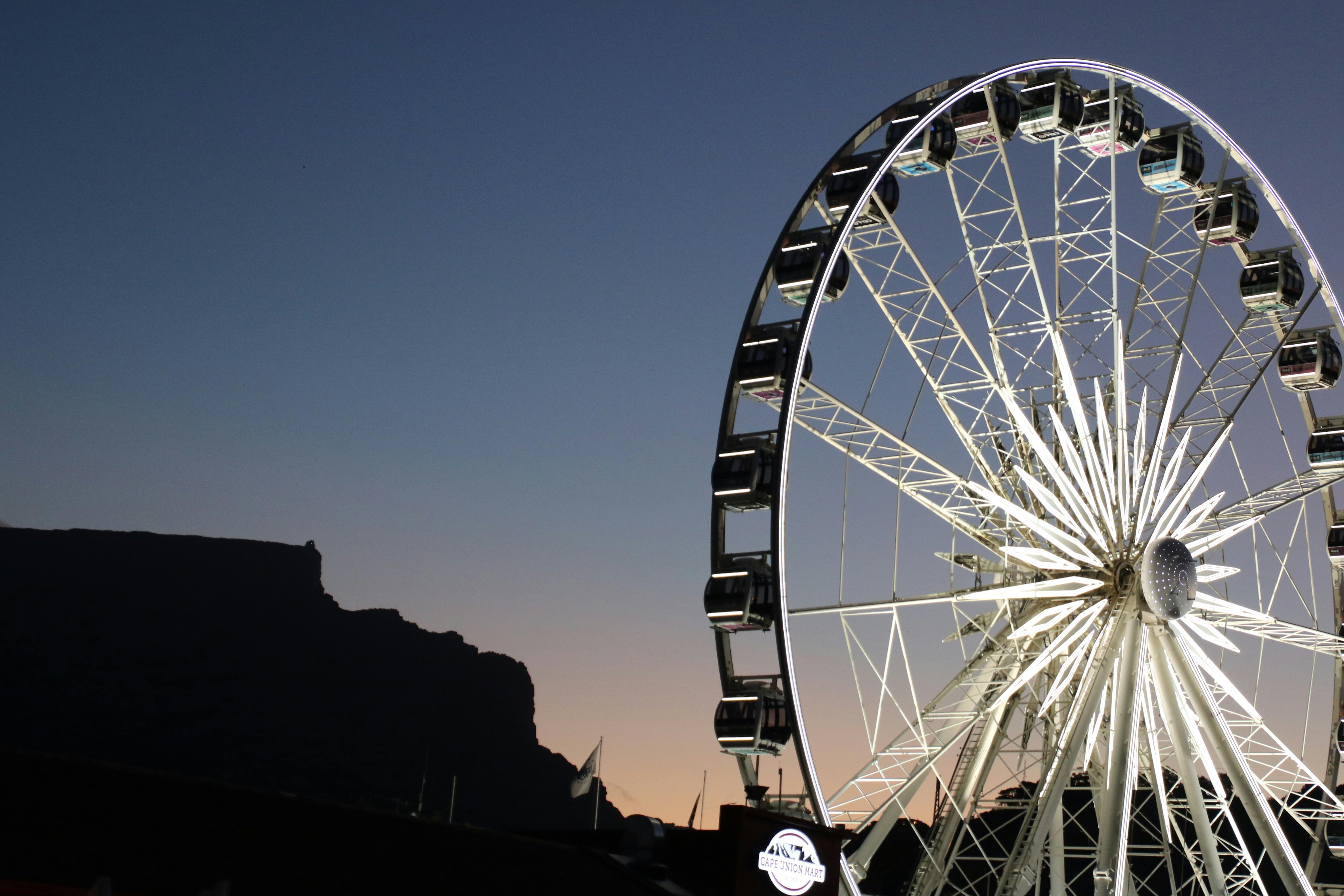 Free Stock Photo Of Big Wheel Cape Town Mountain