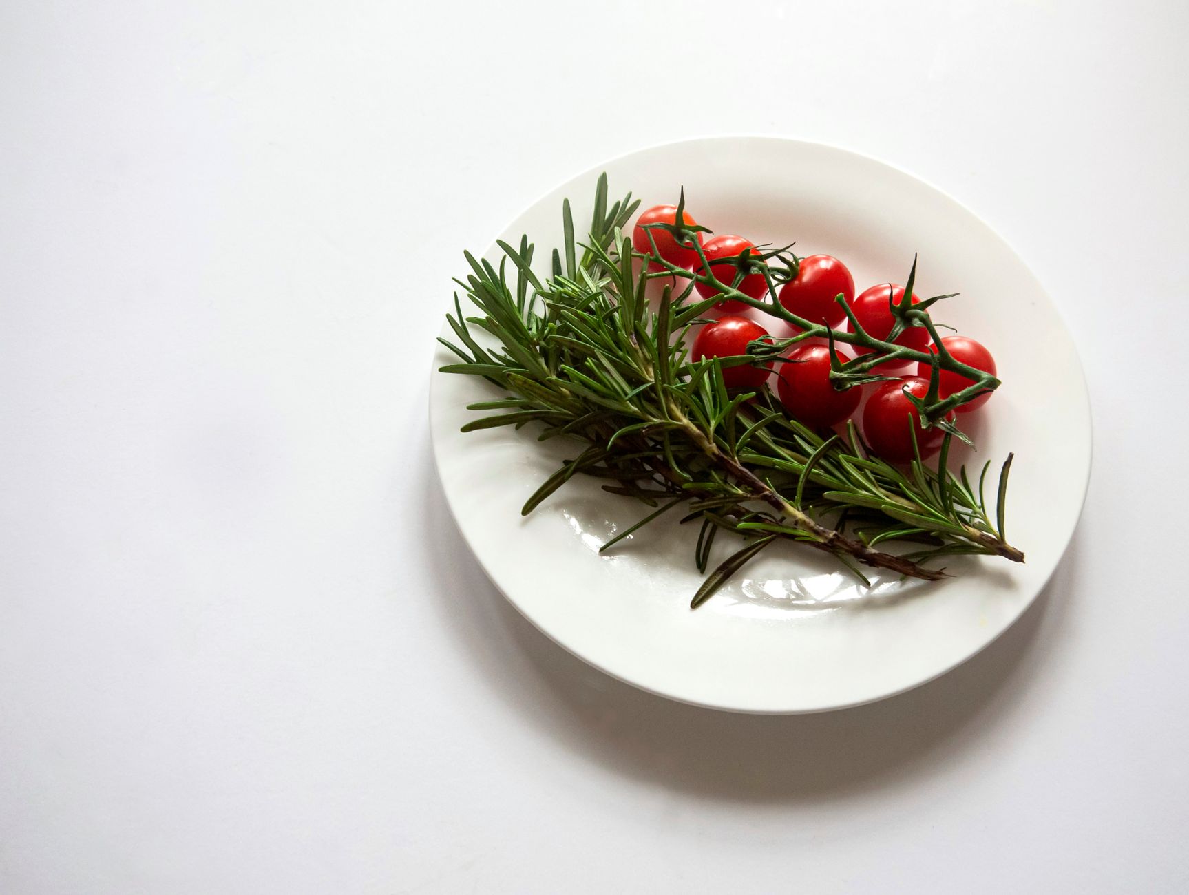 Preparación de receta equilibrada Ingredientes frescos para la receta