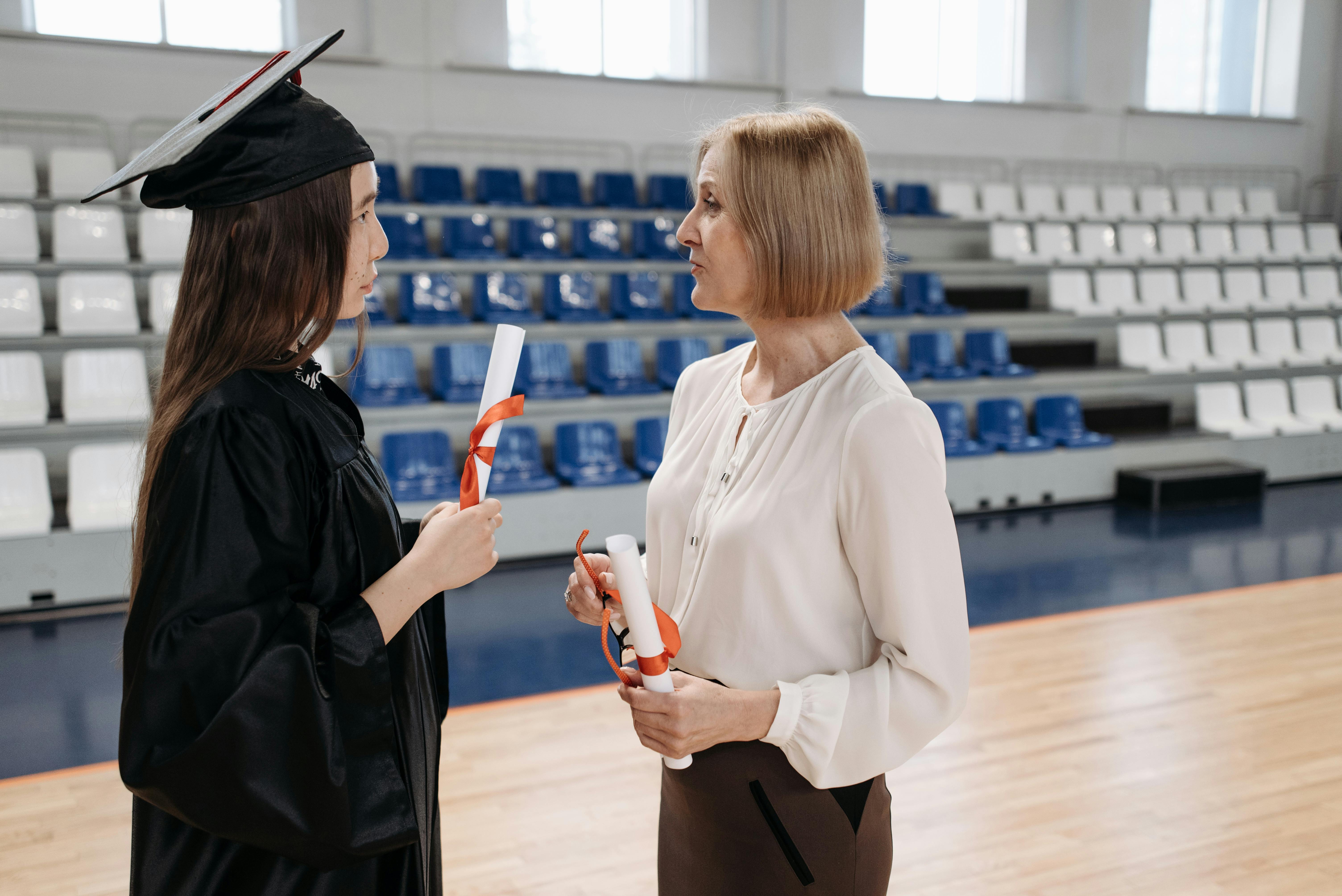 photo of women talking at each other