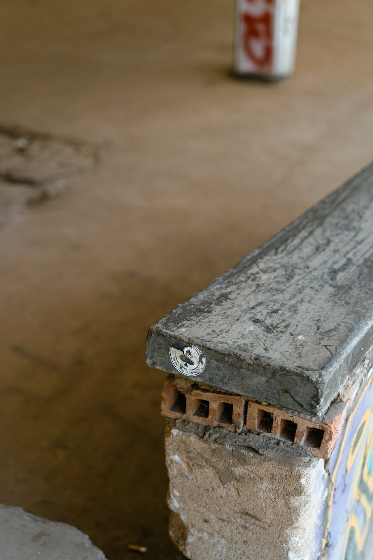 Close Up Photo Of A Concrete Railing